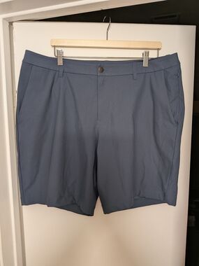 Lululemon ABC Classic-Fit 9" *Warpstreme Size 38 Iron Blue Men's Shorts